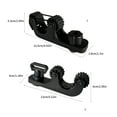 thumbnail image 3 of Rotatable Kayaks Paddles Retention Clamps Fishing Gear Track Accessories for Outdoor Kayaks Canoes Rowing Boats, 3 of 8