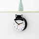 thumbnail image 3 of Reloj de nevera, imán de nevera reloj con ,Nevera Reloj de Pared Adhesivo Magnético Gato,Imanes de nevera creativos decorativos,Decoración de refrigerador de moda para cocina Sunnimix Reloj de nevera, 3 of 7