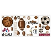 Play Ball Peel and Stick Wall Decals
