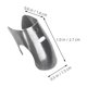 thumbnail image 2 of unbranded 4Ud Protectores De Dedos De Acero Para Cortar Y Verduras, 2 of 8