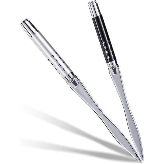 Paper Opener Knife Letter Opener Knife Metal Envelope Opener for Home and Office Mail Gift Box -2 Pack