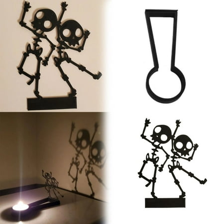 

1PC Skull Projector Tealight Shadow Caster A Of Charm To Your Home Decor This Halloween Season With Our Tealight Shadow Caster.