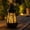 1PC, variant on Mini Solar Pendant Lights,IP65 Waterproof Hanging Lantern,Resin & Iron Small Outdoor Lamp,Auto On/Off Solar Powered Decorative Light for Garden Patio Yard Balcony