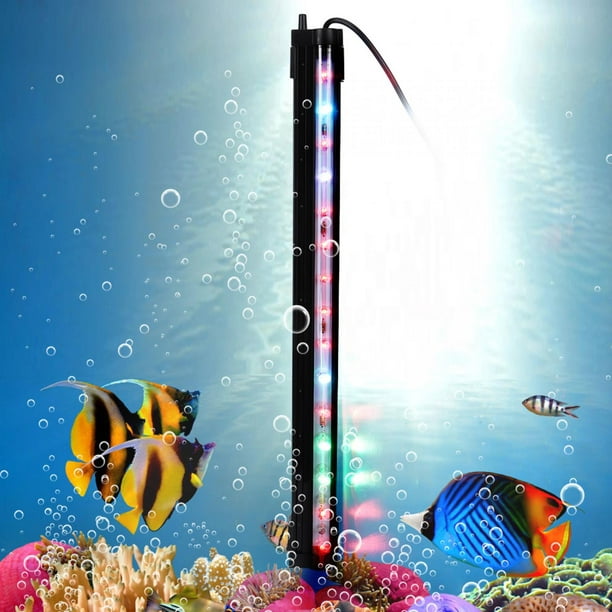 Keenso lumière polyvalente pour aquarium, lumière d'aquarium LED colorée,  lumière d'aquarium pour poissons d'aquarium pour aquarium 