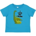 thumbnail image 3 of Inktastic I Love My Mom with Baby and Mommy Brontosaurus Boys or Girls Baby T-Shirt, 3 of 5