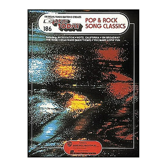 Hal Leonard 40 Pop & Rock Song Classics E-Z Play 186