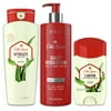($17 Value) Old Spice Inspired by Nature Set, includes 16oz Body Wash, 16oz Body Lotion, and 2.6 oz Deodorant
