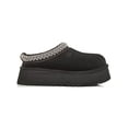 thumbnail image 2 of Ugg Tazz Women's Sheepskin Embroidered Slip On Platform Slipper, 2 of 3