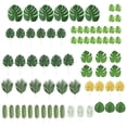 thumbnail image 1 of De Plantas De Palma Artificiales, Hojas De Palma Tropical De Imitación, Helechos De Imitación, Decoraciones Para Fiesta En Casa, Boda 70 Uds. 10 Tipos Speravity  HA014377-00, 1 of 5