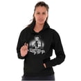 thumbnail image 3 of Retro Betty Boop Paris Fashionista Hoodie Sweatshirt Women Brisco Brands S, 3 of 4