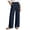 Blue, variant on Rhuody Women'S Pants Straight Leg High Waist Summer Straight Lit Pants Lightweight Long Trouser Soft Office Daily Wear Beige L