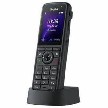 Yealink AX86R IP Phone - Cordless - Cordless - Wi-Fi, Bluetooth - 5 Multiple Conferencing - Wall Mountable, Stand Mountable - Black