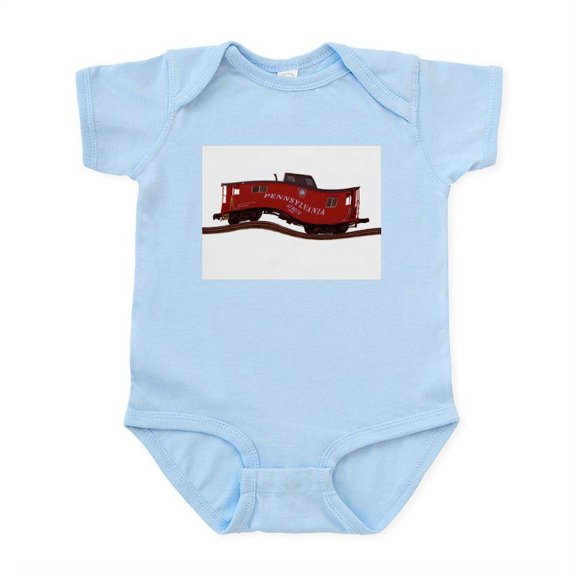 CafePress - Pennsylvania Caboose Infant Bodysuit - Baby Light Bodysuit, Size Newborn - 24 Months