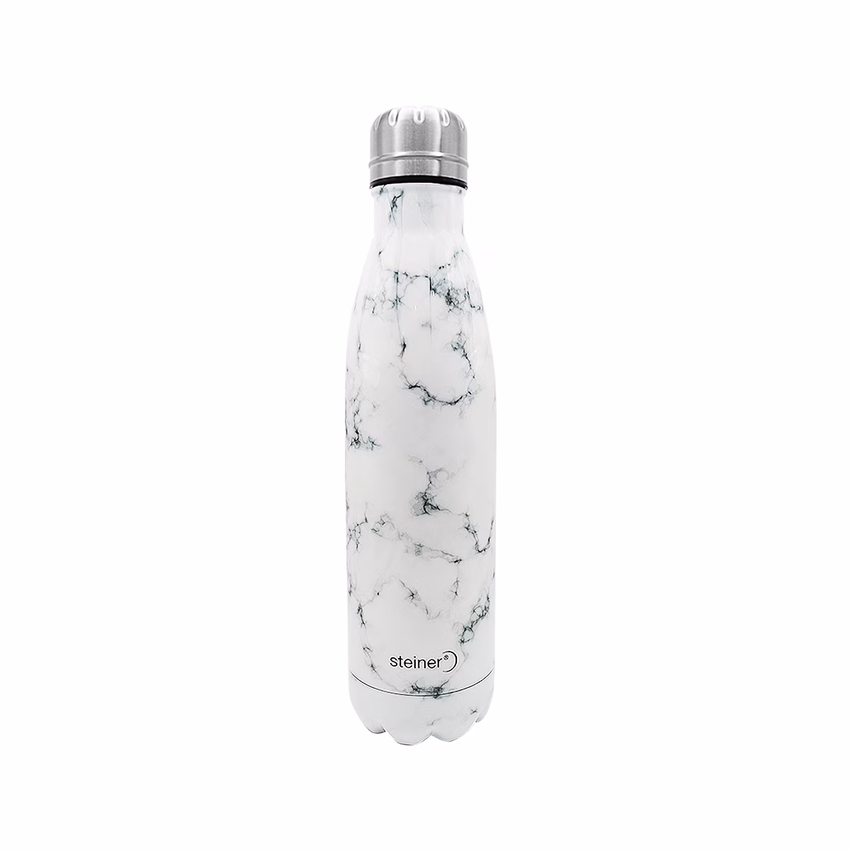 thumbnail image 1 of Botella Térmica  Deportiva Marmol Steiner De Acero Inoxidable 750 Ml, Blanco, 1 of 5