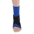 thumbnail image 3 of LOVIVER Elastic Ankle Support Brace Ankle Guard Sports Bandage Blue-S, 3 of 8