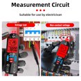 thumbnail image 4 of QIPOPIQ Testeur Numérique Intelligent Multimètre Rechargeable Voltmètre Électrique Diode de Continuité Testeur de Tension AC DC, 4 of 9
