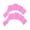 A001- Pink, variant on 2pcs Kids Freestyle Swimming Training Paddles - Pink Color Size S for Freestyle Stroke Training, Hand Paddle Design for Swimming Skill Improvement - Kids Youth Swimmers, Swimming Beginners, Competiti