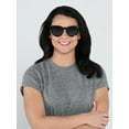 thumbnail image 3 of Panama Jack x Foster Grant Black Round Women's Polarized Sunglasses, 3 of 5