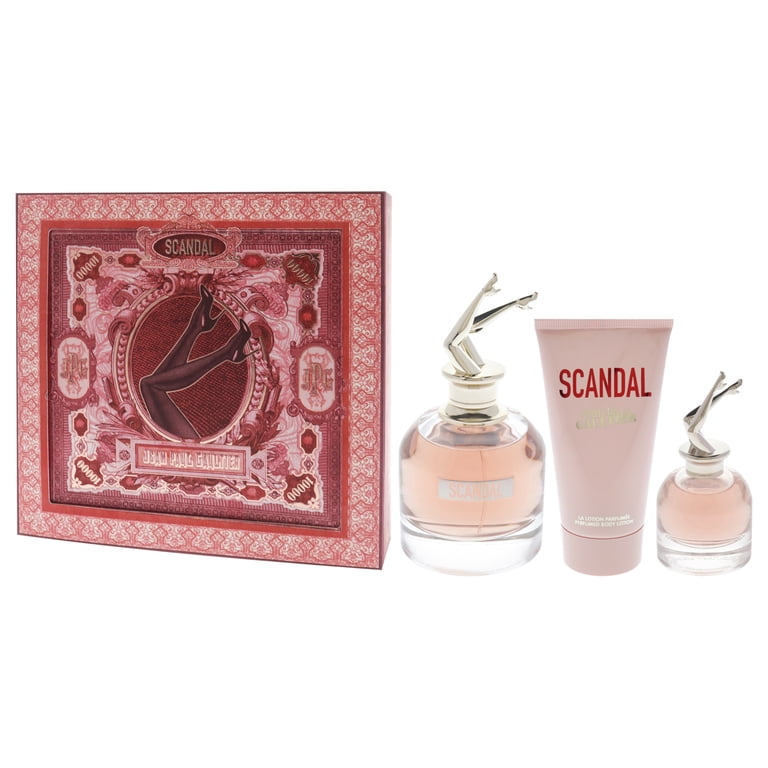 Scandal by Jean Paul Gaultier for Women - 3 Pc Gift Set 2.7oz EDP