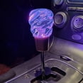 thumbnail image 1 of Colaxi Diamond Shape Car Gear Sticks Shift, Manual Handle Shifter Knob with LED Lights, Modern Gear Shift Knob for Vehicles Car Gold, 1 of 8