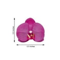 thumbnail image 3 of Efavormart 20 PCS Flower Heads - 4" Fushia Silk Orchids Head - Artificial Orchid Flowers for DIY, Wedding, Bouquet, Party, Home, Tabletop, Floral Centerpiece Décor, 3 of 11