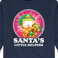 thumbnail image 3 of Garfield - Santas Little Helpers  - Toddler And Youth Long Sleeve Graphic T-Shirt, 3 of 5