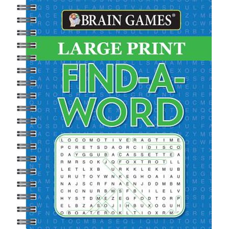 brain games large print find a word walmartcom