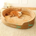 thumbnail image 4 of Pet Dog Bed Warm Cushion for Small Medium Large Dogs Sleeping Beds Waterproof Baskets Cats House Kennel Mat Blanket Pet Products ShopWise Round, 4 of 15