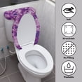 thumbnail image 3 of HELLHERO Skull and Butterfly Design Comfortable and Practical for Household Stretch Toilet Seat Cover Adjustable Soft Non-Slip, 3 of 8