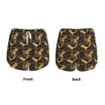 thumbnail image 5 of Picia Squirrel Gathering Nuts Pattern Women's 2 in 1 Athletic Running Shorts High Waisted Workout Casual Gym Sweat Shorts with Comfy Liner Zipper Pockets-Small, 5 of 9