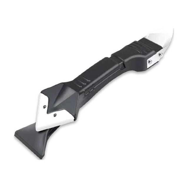Kenally Rascador de pegamento de vidrio multifuncional, removedor de sellador de silicona, conjunto de herramientas manuales de costura de Type3 NO3