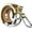 Brass, variant on Bike Bell – Sleek Low Profile Bicycle Bell for Adults, Durable Metal & Vegan Leather, Clear Tone, Easy Install for Flat Bars & Drop Bars (Small 22.2mm / Large 23.8–31.8mm)