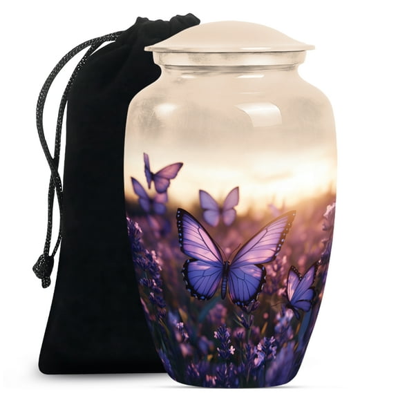 Butterfly Urn for Ashes Adult Male, Funeral Urns For Adult Ashes Men, Large Cremation Urns for Human Ashes, Urn for Ashes for Women(Size - 10inch)