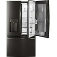thumbnail image 4 of GFD28GBLTS 36 Freestanding French Door Refrigerator with 27.8 cu. ft. Total Capacity  Door-in-Door  TwinChill Evaporators  Turbo Freezer  and 4 Spill Proof Split Glass Shelves  in, 4 of 4