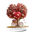 thumbnail image 1 of Decoración de mesa para San Valentín, centro de mesa, dulces regalos de boda Estilo B, 1 of 9