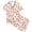 A-Light Pink144, variant on JAJAHO Girls Pajamas For Kids 2-13Y Satin 2 Piece Sets Watermelon Printed Short Sleeve Button Up Shirts And Shorts Set