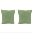thumbnail image 6 of Jordan Manufacturing 20" x 20" Canvas Cucumber Green Solid Square Outdoor Throw Pillow (2 Pack), 6 of 10