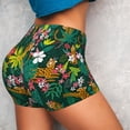 thumbnail image 4 of Lsque Cute Tribal Leopards Pattern High Waisted Biker Shorts for Women-Tummy Control Fitness Athletic Workout Running Yoga Gym Shorts,Moisture-Wicking-Small, 4 of 9