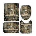 thumbnail image 2 of Cortina Ducha Lindo Dibujos Animados Fantasmas Set Halloween Lavible Baño Poliéster Tela Espeluznante Con Ganchos para Decoraciones, 2 of 9