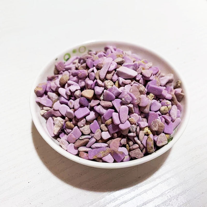 suxuMhao Decorative Stones, 200g Multi Color Crushed Crystals 5-7mm, Crystal Chips for Cleansing, Raw Crystal, Aquarium Gravel, Decorative Stones for Vases, Decor Crystal Chips Bulk, Style 38