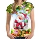 thumbnail image 2 of Camiseta de Navidad para mujer, camisetas de manga corta con cuello redondo en 3d de Año Nuevo, camisetas Kawaii de Navidad, ropa overiszed para mujer Y2K 2023, 2 of 4