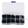 thumbnail image 3 of Kit de tornillos de nailon negro/blanco 270 Uds tornillos de nailon para mecánica Industrial Hardware DIY Amonsee Otros, 3 of 8
