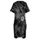 thumbnail image 5 of Vestido holgado con bolsillos y diseño de laberinto de telaraña para mujer, vestido de verano 2025, vestido largo de noche para mujer., 5 of 7