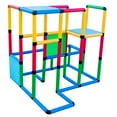 thumbnail image 5 of Funphix Toddler Climbing Toys Indoor & Outdoor Climbing Structures for Kids with Tubes, Panels, & Connectors - Playground Slide Sets for Backyard - Buildable Life Size Deluxe Jungle Gym, 296pcs, 5 of 8