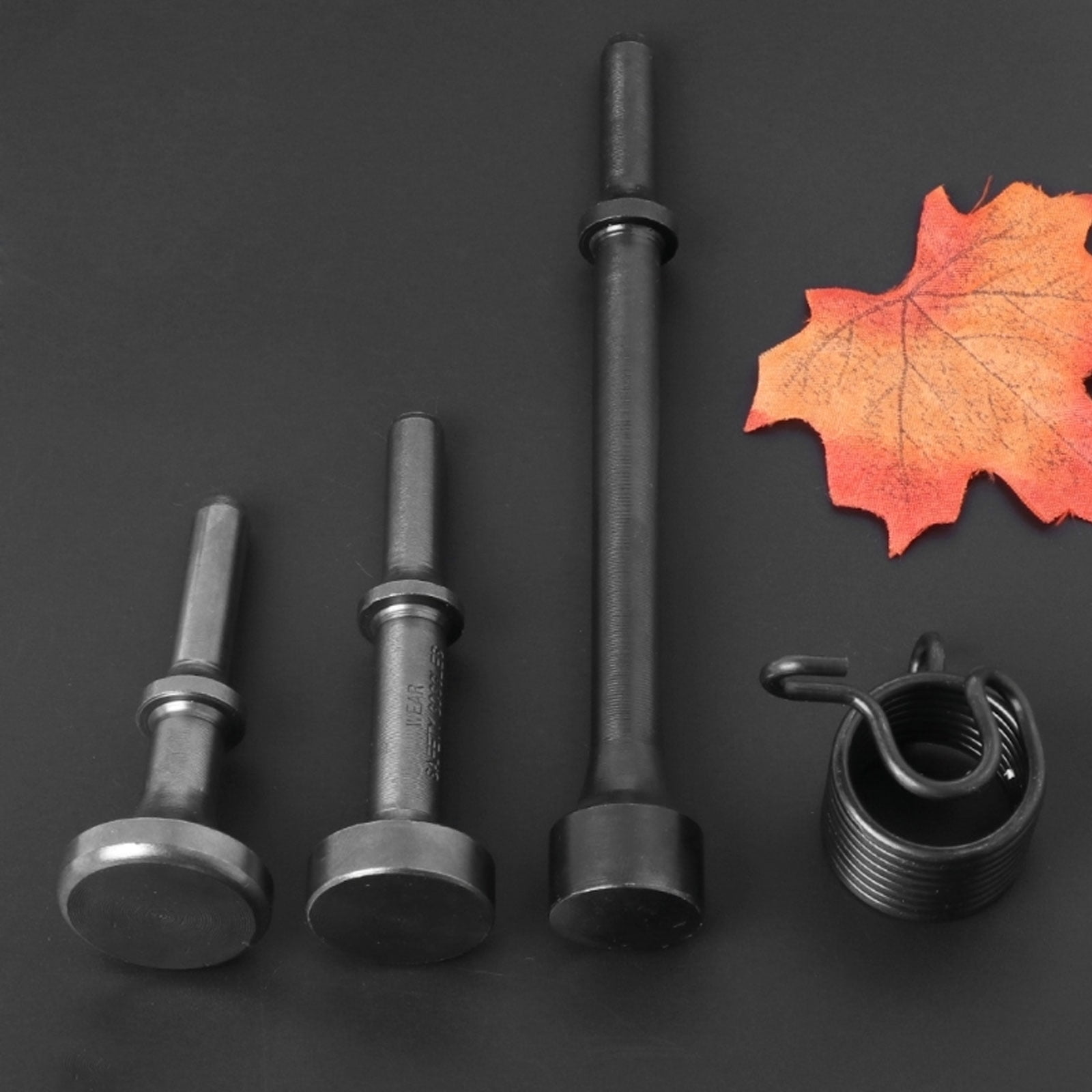 4x Air Hammer Bit Set Smoothing Pneumatic Hammer Drill Bits Pneumatic Air Hammer Heads for Automotive Industry
