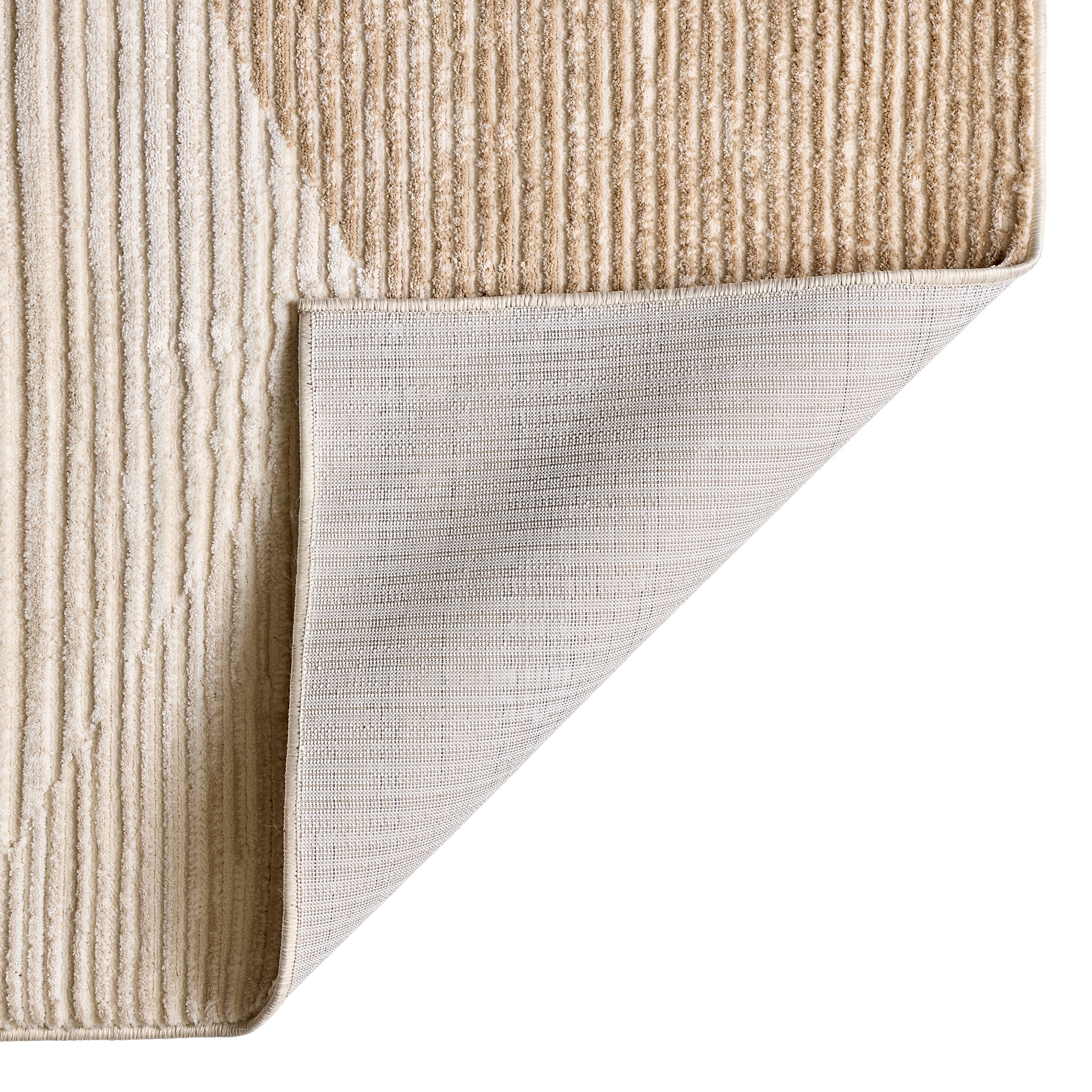 Better Homes & Gardens Neutral Modern Shapes Abstract Indoor Area Rug, 7'10"x10'