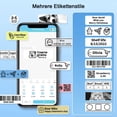 thumbnail image 3 of D30 Labelling Device Bluetooth Mini Labelling Device Self-Adhesive Label Printer, Mini Label Maker for Home, Kitchen, School, Office, Compatible with iOS and Android, 3 of 5