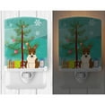 thumbnail image 2 of Caroline's Treasures BB4262CNL Merry Christmas Tree Bull Terrier Brindle Ceramic Night Light, 6x4x3", multicolor, 2 of 2