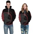thumbnail image 3 of Digital Printed Hoodies Large Size Hoodies Couple Outfit, 3 of 5