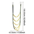 thumbnail image 2 of Folding Boat Ladder Portable Yacht Side Ladder Rope Ladder Soft Boarding Ladder, 2 of 5